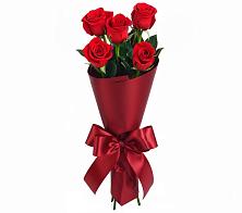 Букет 5 Красных роз Эдлесс Лав #REPLACE_PRED# Поварово