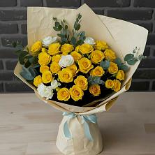 Букет цветов из:  Розы в Поварово