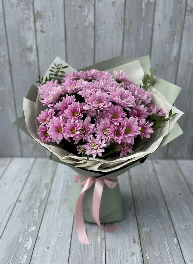 Букет цветов из: Хризантемы в Поварово