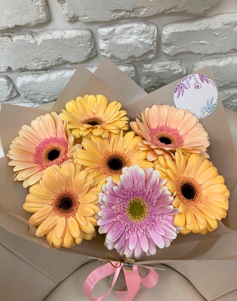 Букет цветов из: Герберы в Поварово