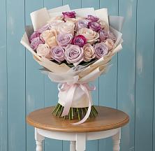 Букет цветов из:  Розы в Поварово