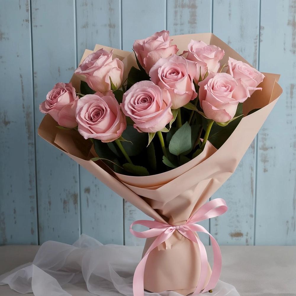 Букет цветов из: Розы в Поварово