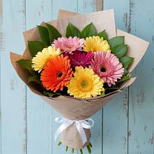 Букет цветов из:  Герберы #REPLACE_PRED# Поварово