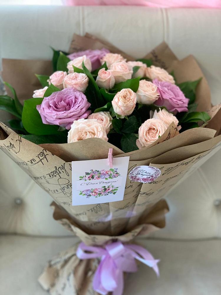 Букет цветов из: Розы в Поварово