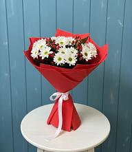 Букет цветов из:  Хризантемы #REPLACE_PRED# Поварово