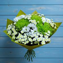 Букет цветов из:  Хризантемы #REPLACE_PRED# Поварово