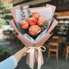 Букет цветов из:  Розы в Поварово