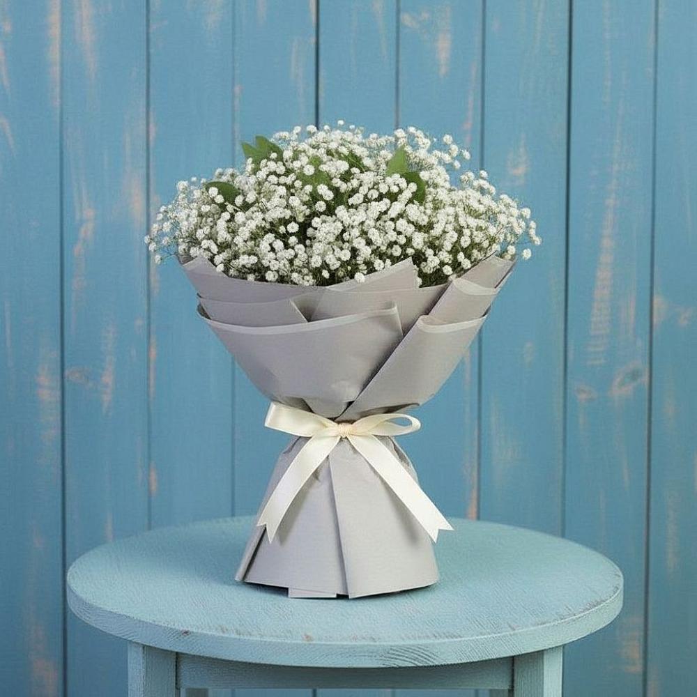 Букет цветов из: Гипсофила в Поварово