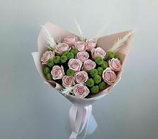 Букет цветов из:  Розы и Хризантемы в Поварово