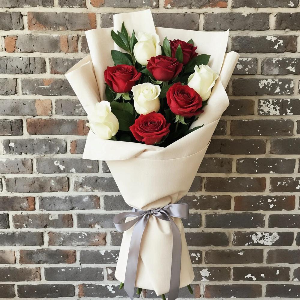 Букет цветов из: Розы в Поварово