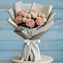 Букет цветов из:  Розы #REPLACE_PRED# Поварово