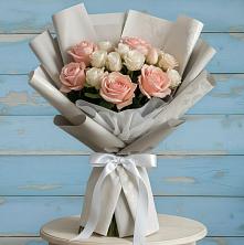 Букет цветов из:  Розы в Поварово
