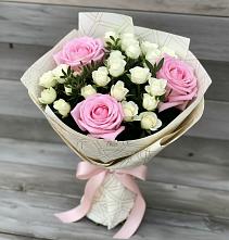 Букет цветов из:  Розы в Поварово