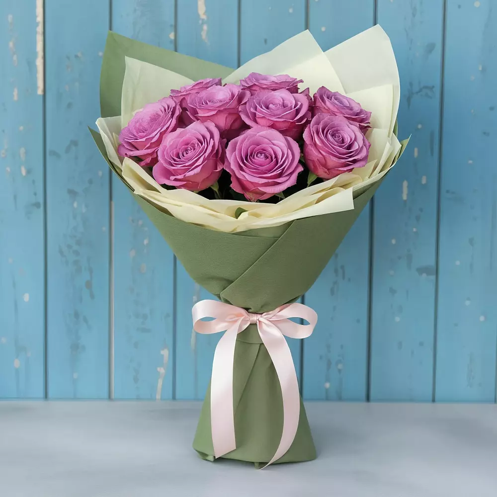 Букет Розы Фёрст Леди в Поварово