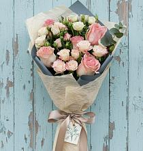 Букет цветов из:  Розы в Поварово