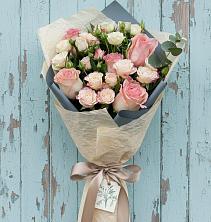 Букет цветов из:  Розы в Поварово