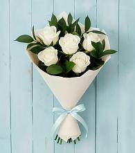 Букет цветов из:  Розы в Поварово