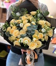 Букет цветов из:  Розы и Лизиантусы #REPLACE_PRED# Поварово