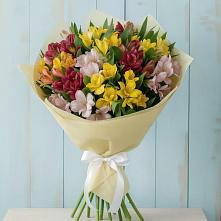 Букет цветов из:  Альстромерии #REPLACE_PRED# Поварово