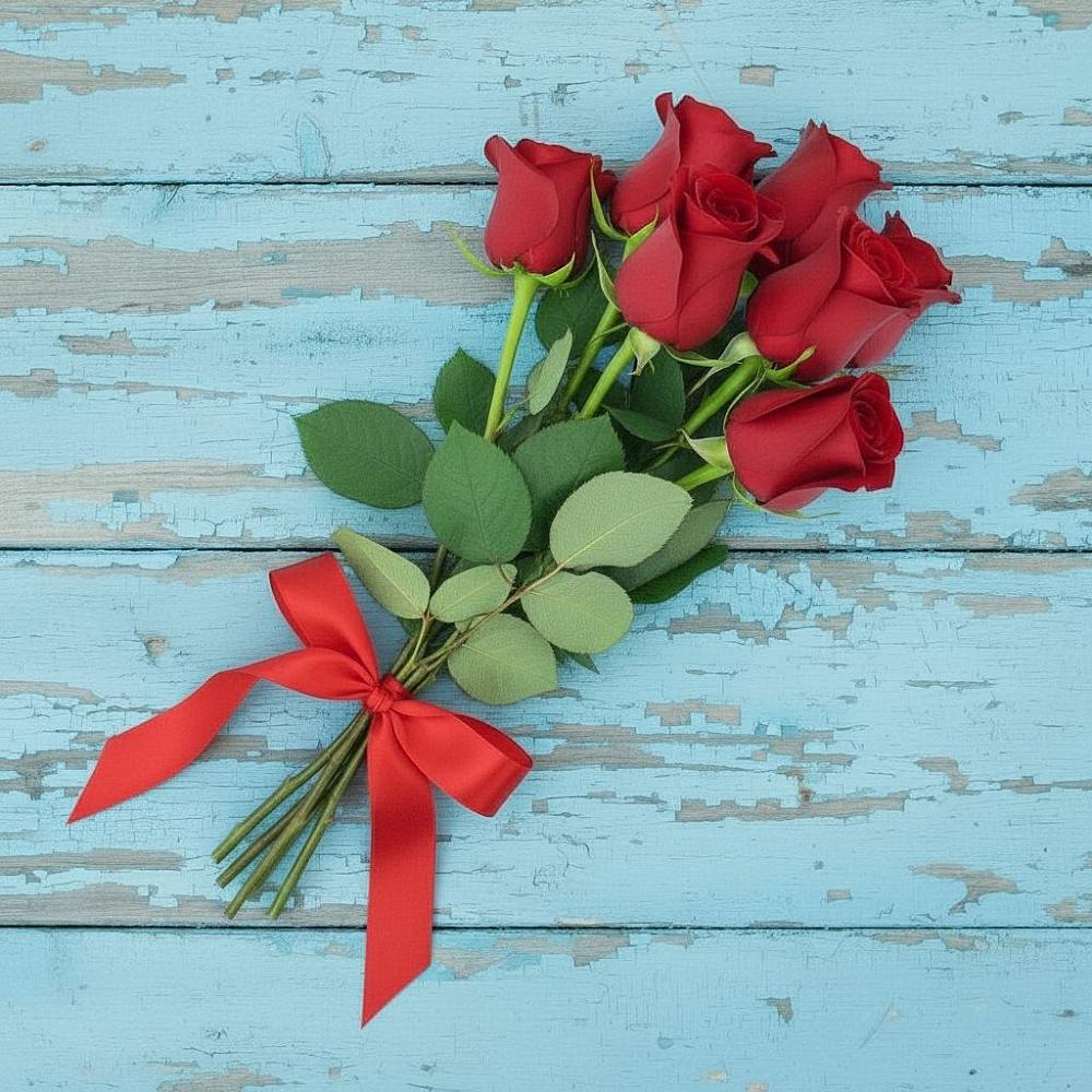 Букет Красные розы в Поварово