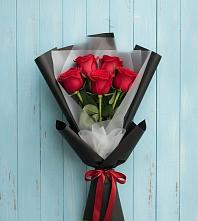 Букет цветов из:  Розы в Поварово