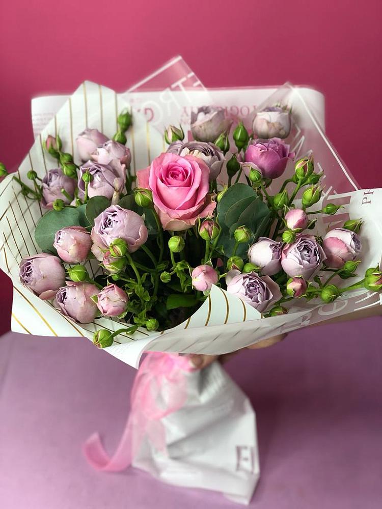 Букет цветов из: Розы в Поварово