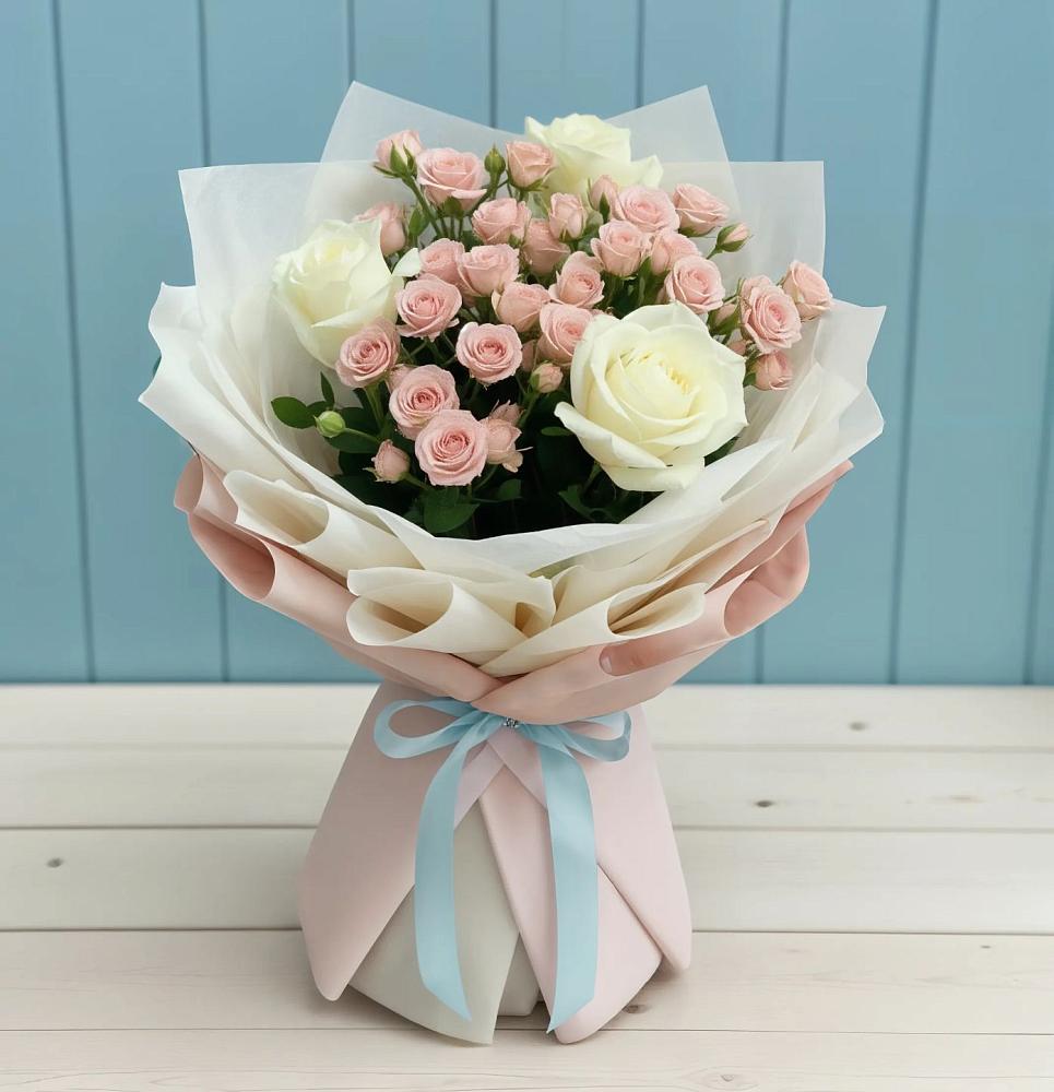 Букет цветов из: Розы в Поварово