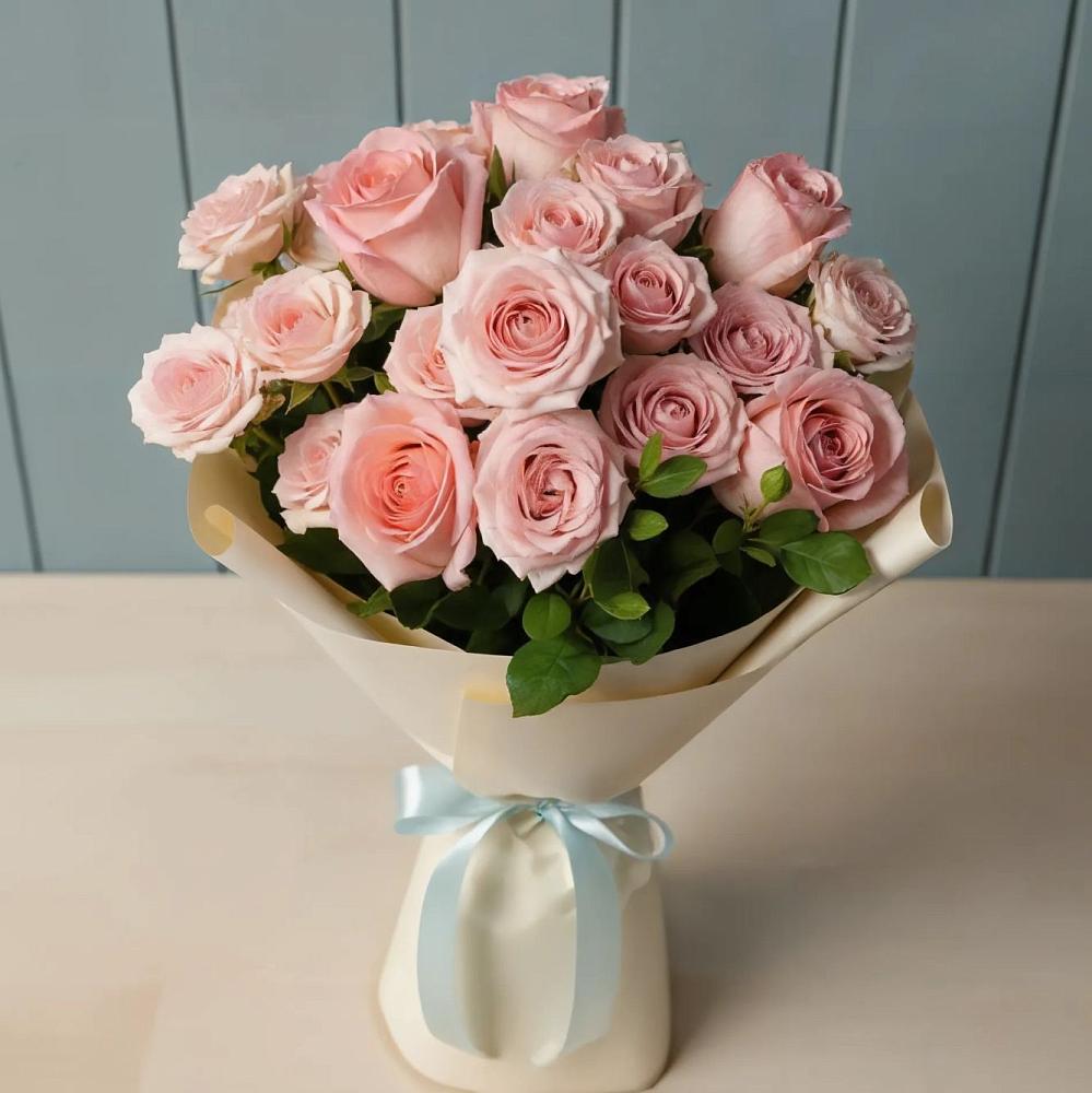 Букет Розовый шарм в Поварово