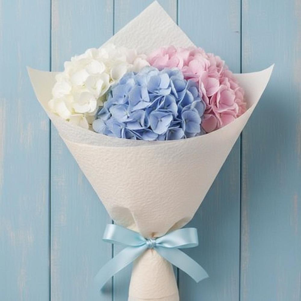 Букет цветов из: Гортензия в Поварово