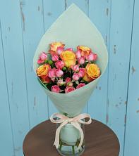 Букет цветов из:  Розы в Поварово